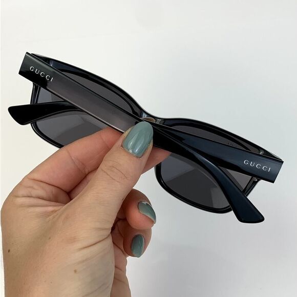 BRAND NEW GUCCI Sunglasses GG1716S 001 Black Grey Unisex Classic - Picture 9 of 10